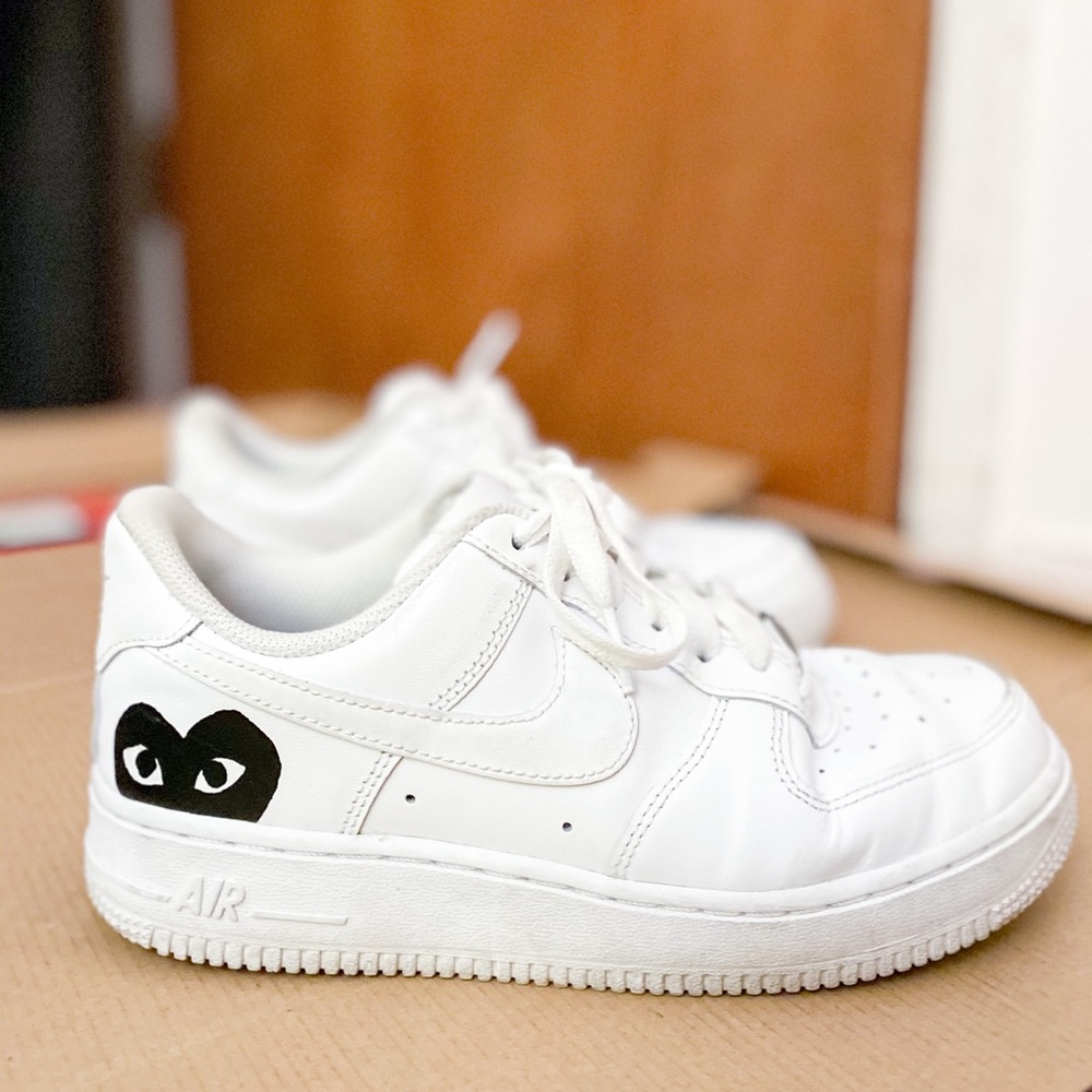 Comme des Garçons x Nike Air Force Ones - Picture 2 of 3